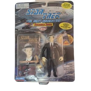 Star Trek TNG Holodeck Commander Data 1940 Attire Figure New 1995 Playmates new